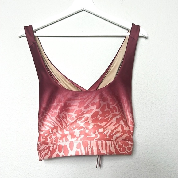 NWT Good American Ombré Cross Back Sports Bra - Picture 3 of 4